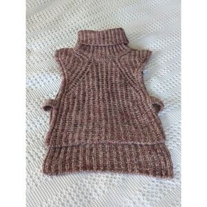 Isabel Marant Meggy Turtleneck‎ Sweater Vest Multicolor Sz 6 Medium 38
